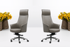 High Back Ergonomic Artificial Leather Chair P-9956