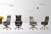 High Back Ergonomic Artificial Leather Chair P-9001