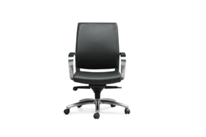 Medium Back Ergonomic PU Leather Chair P-752