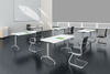 Movable Foldable Training Table DM81