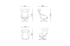 High Back Armchair DY-006.4