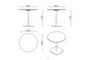 Round Table Set CJ-876.2/4/6
