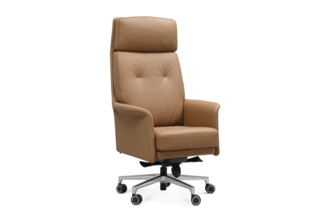 High Back Ergonomic Leather Chair P-9818