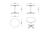 Round Table Set CJ-875.3/5