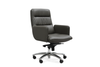 Medium Back Ergonomic Leather Chair P-7807