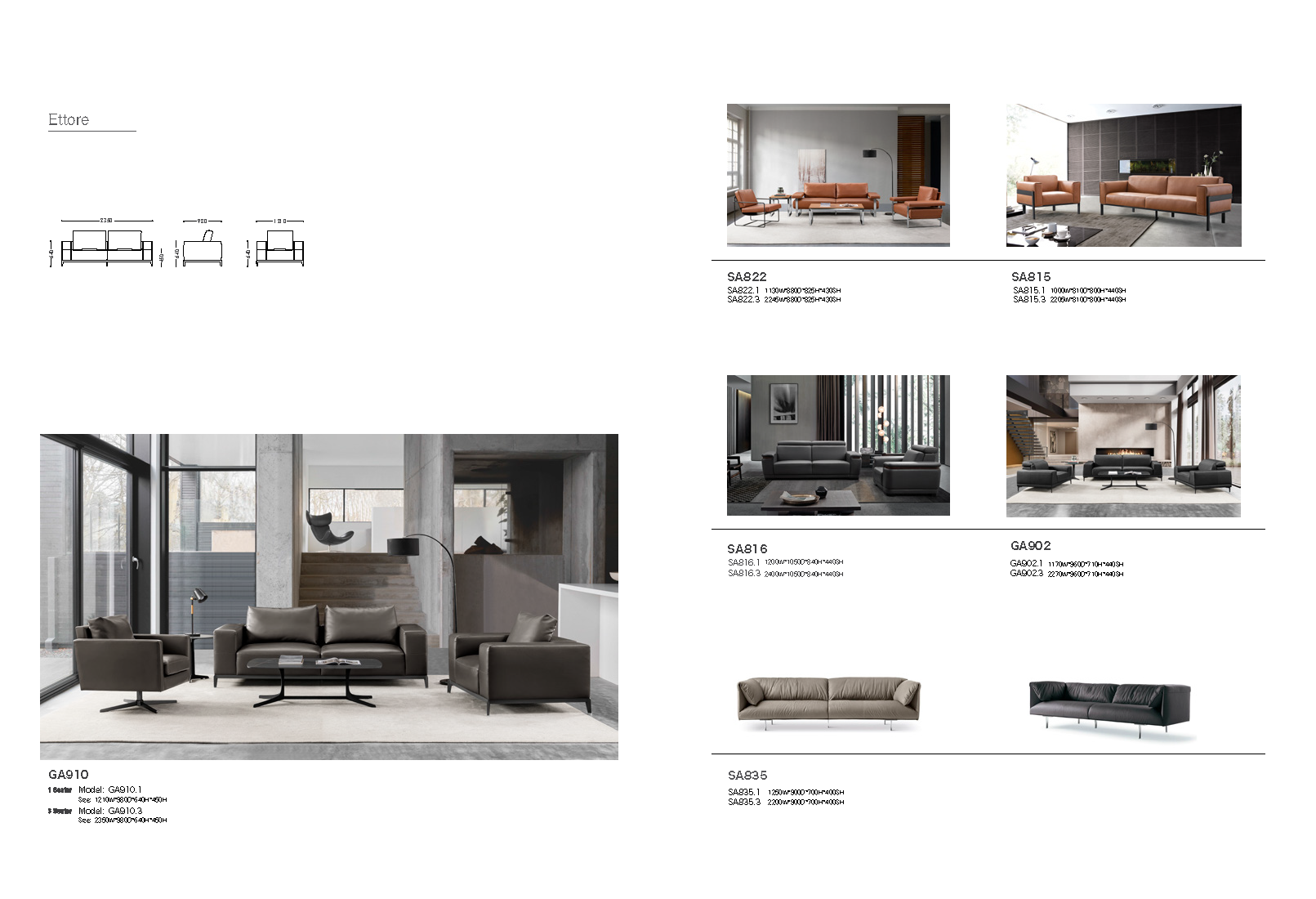 Family products-Executive Office Sofa