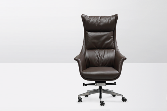 High Back Ergonomic Leather Chair P-9013
